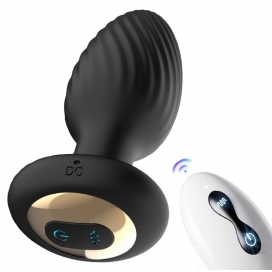 Plug anal vibrant et rotatif TURN ASS 8 x 3.4 cm