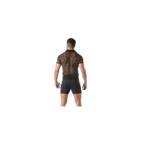 Chemise en dentelle LACE CAMISA Noire