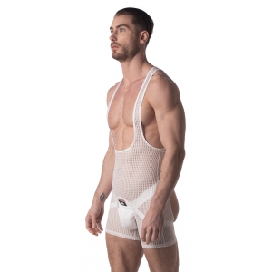 Singlet Backless PAN blanc de Barcode Berlin