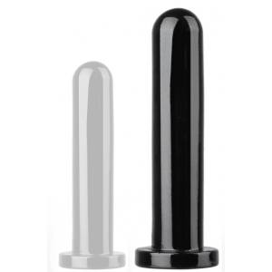 Plug anal droit RECTY 18.5 x 4 cm Noir