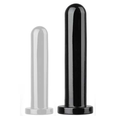 Plug anal droit RECTY 18.5 x 4 cm Noir