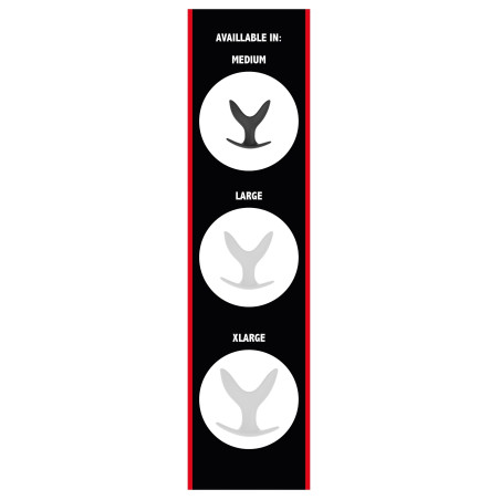 Plug en silicone ANCHOR Medium de 7 x 5.8 cm