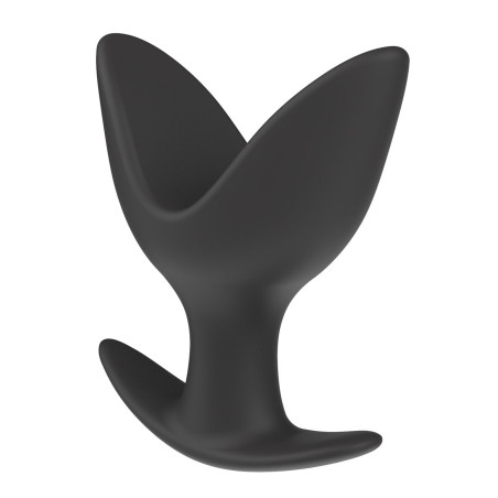 Plug en silicone ANCHOR Large de 8 x 7.2 cm Noir