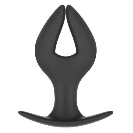 Plug en silicone ANCHOR Large de 8 x 7.2 cm Noir