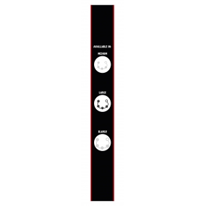 Boules anales HEAVY BALLS Large de 36 x 4 cm