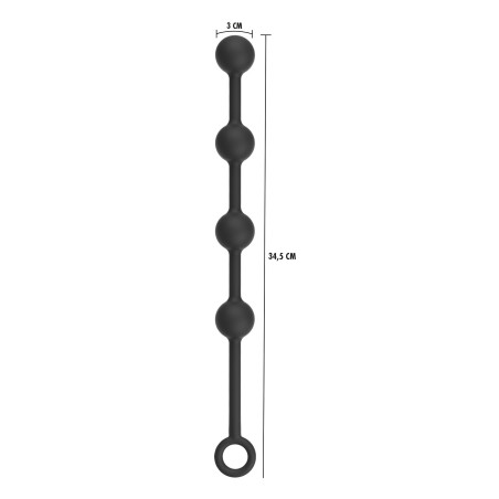 Boules anales HEAVY BALLS Medium de 29 x 2.8 cm