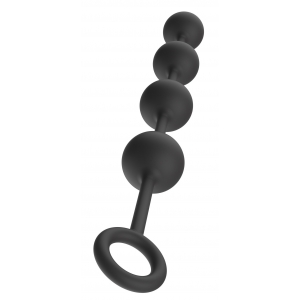 Boules anales XXL HEAVY BALLS XLarge de 44 x 5 cm Noires