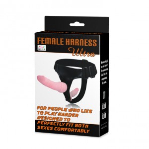 Gode ceinture double Dildo 12 cm