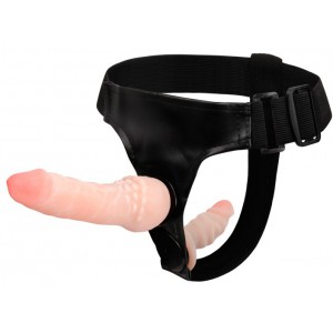 Gode ceinture double Dildo 12 cm