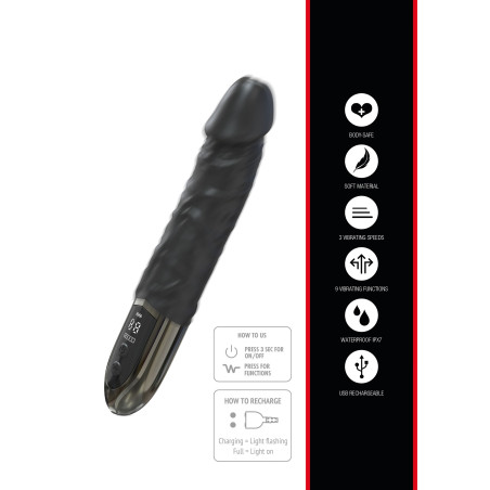 Gode vibrant ANAL POWER de Hidden Desire 14 cm
