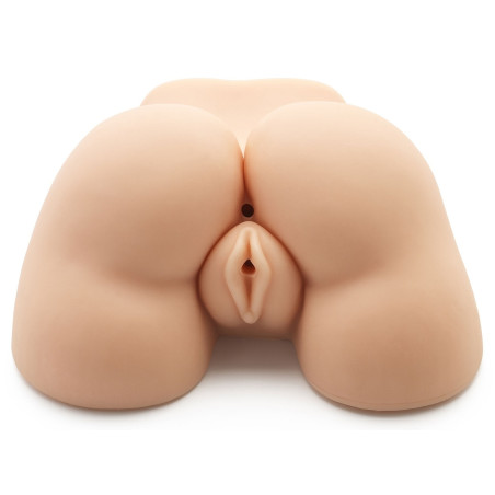Masturbateur Réaliste Vibrant FAT ASS 2 Entrées Chair