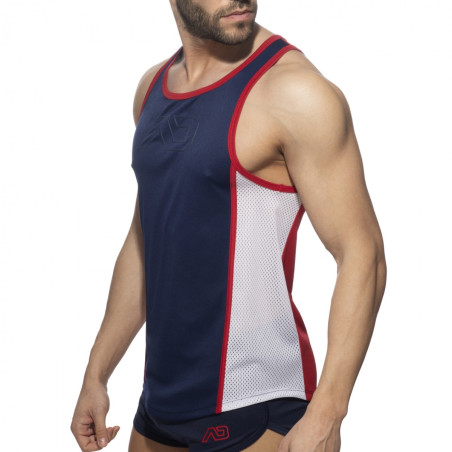 Débardeur SWISH Marine et Rouge de Addicted