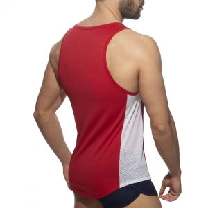Débardeur SWISH Marine et Rouge de Addicted