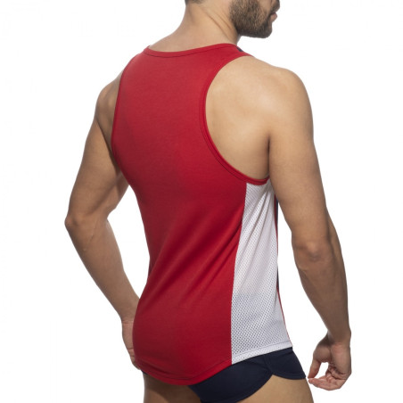 Débardeur SWISH Marine et Rouge de Addicted