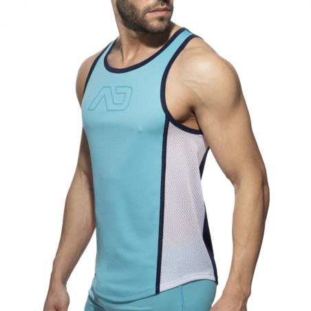 Débardeur SWISH Turquoise et bleu marine de Addicted