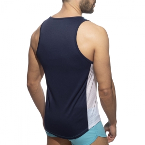 Débardeur SWISH Turquoise et bleu marine de Addicted
