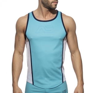 Débardeur SWISH Turquoise et bleu marine de Addicted