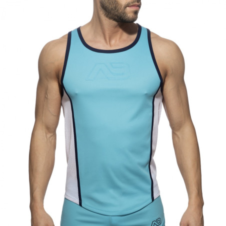 Débardeur SWISH Turquoise et bleu marine de Addicted