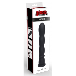 Gode EASY-LOCK WAVE 19 x 4cm Noir