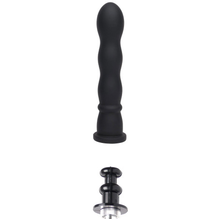 Gode EASY-LOCK WAVE 19 x 4cm Noir