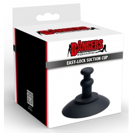 Embout EASY-LOCK Suction Cup 6cm Noir 2
