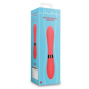 Vibromasseur SMOOTH LINE de Loveline 11 x 3.4 cm Rouge