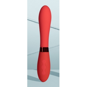 Vibromasseur SMOOTH LINE de Loveline 11 x 3.4 cm Rouge