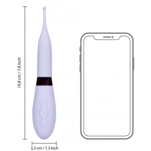 Stimulateur avec pointe vibrante TIP VIBRATOR 10 Vibrations