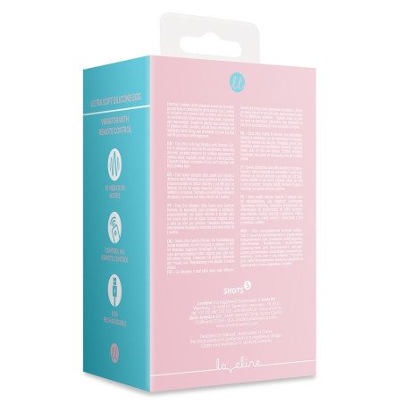 Oeuf vibrant sans fil EGG SOFT VIBRATOR Loveline 8 cm Rose