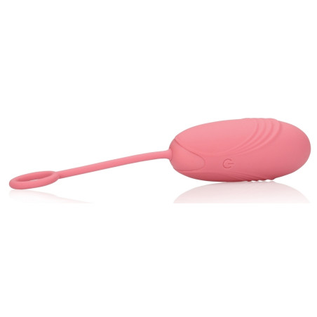 Oeuf vibrant sans fil EGG SOFT VIBRATOR Loveline 8 cm Rose