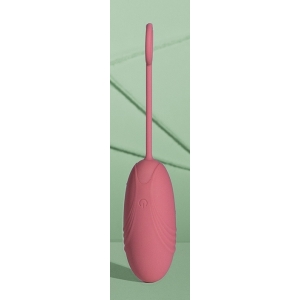 Oeuf vibrant sans fil EGG SOFT VIBRATOR Loveline 8 cm Rose