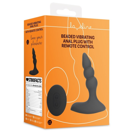 Stimulateur prostatique vibrant BEADED TOUCH Loveline 9.5 cm