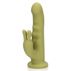 Vibro Rabbit Rotatif GREENBIT 14 x 4cm Loveline