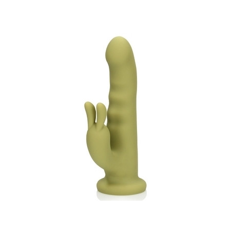 Vibro Rabbit Rotatif GREENBIT 14 x 4cm Loveline