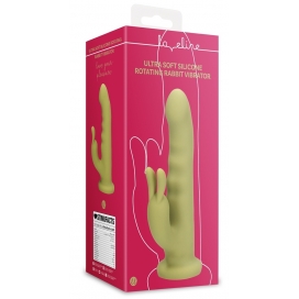 Vibro Rabbit Rotatif GREENBIT 14 x 4cm Loveline 2