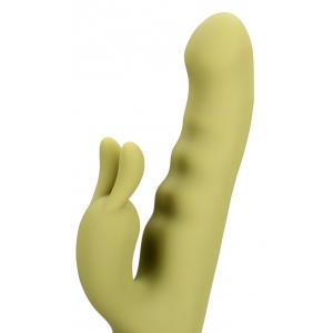 Vibro Rabbit Rotatif GREENBIT 14 x 4cm Loveline
