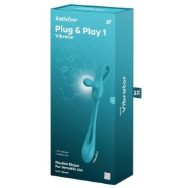 Double Stimulateur avec Plug Anal PLUG & PLAY 1 5 x 2cm Satisfyer 2