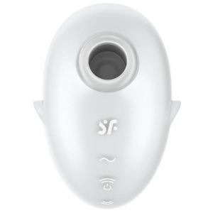 Stimulateur de Clitoris CUTIE GHOST Blanc Satisfyer