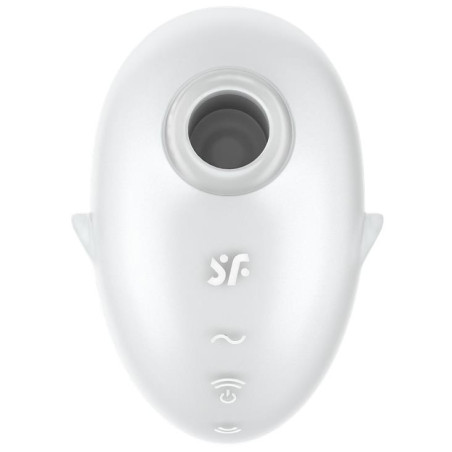 Stimulateur de Clitoris CUTIE GHOST Blanc Satisfyer