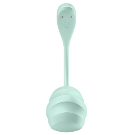 Vibromasseur Connecté Point G SMOOTH PETAL 8.5 x 3.8cm Vert