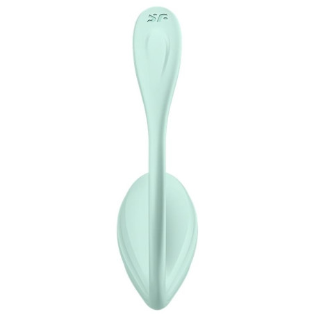 Vibromasseur Connecté Point G SMOOTH PETAL 8.5 x 3.8cm Vert