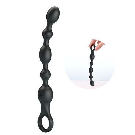 Boules anales vibrantes VAN de Pretty Love 12 Vibrations