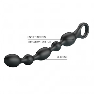 Boules anales vibrantes VAN de Pretty Love 12 Vibrations
