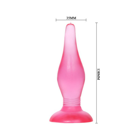 Plug Volute 12 x 4 cm Rose