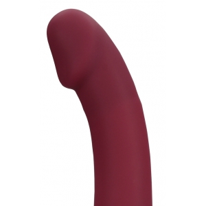 Vibromasseur sans harnais STRAPLESS Loveline 12 cm Violet