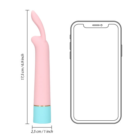 Mini-Vibro LITTLE RABBIT 13 x 2.5cm Loveline