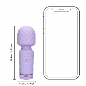 Mini wand VIBRATOR de Loveline avec 10 vibrations