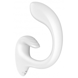 Vibro Rabbit Rabbit G FOR GODDESS 1 16 x 3.8cm Blanc Satisfyer