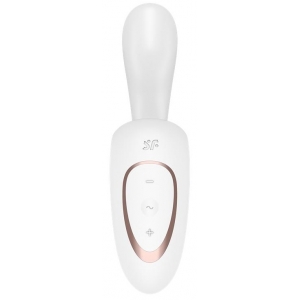 Vibro Rabbit Rabbit G FOR GODDESS 1 16 x 3.8cm Blanc Satisfyer