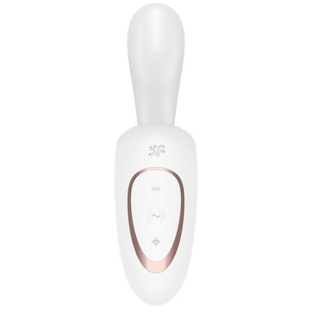 Vibro Rabbit Rabbit G FOR GODDESS 1 16 x 3.8cm Blanc Satisfyer